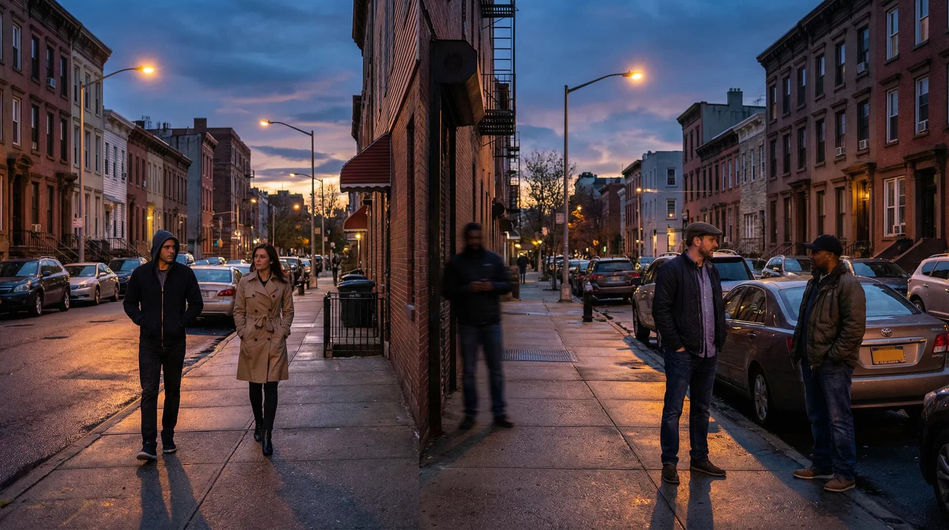 Drill scene: Street Scene — Identify All Threats